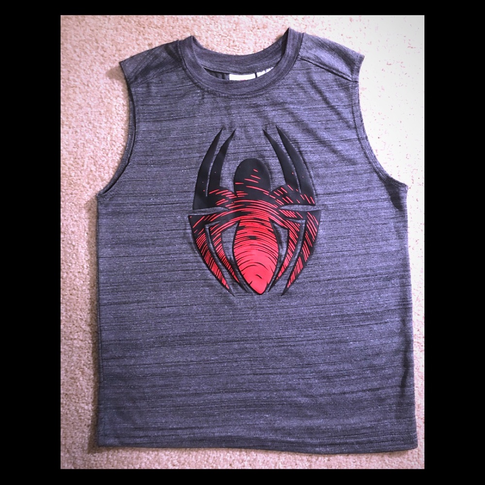 🔥🔥🔥Sleeveless Spider-Man ✨Sz. 8